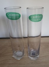 Pair - Tall Oasis Glass Cylinder Vase Home/Table/Wedding Centrepiece.H20CM xØ5CM