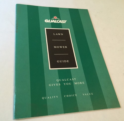 Qualcast lawn mower guide - lawn,