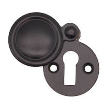 Black Keyhole Cover Escutcheon