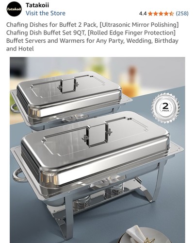 Chafing dish buffet - chafing, -buffet