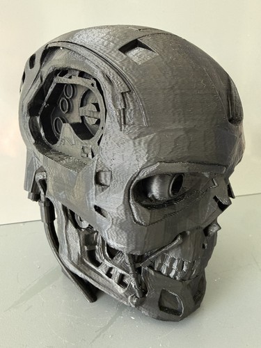 800 endoskeleton head skull - t-800, head-skull