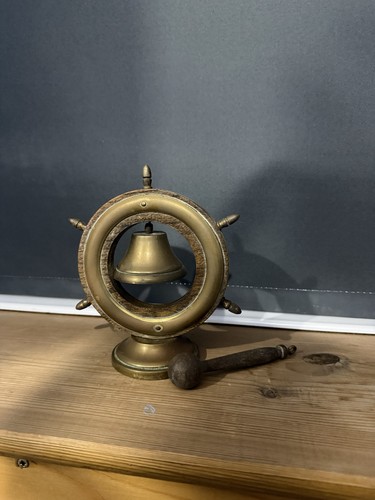 Vintage novelty brass - vintage, wood