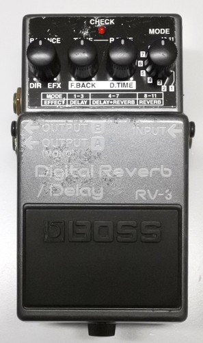 Boss digital reverb delay - digital,