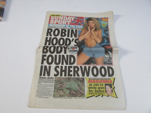 Sunday sport newspaper july - ,