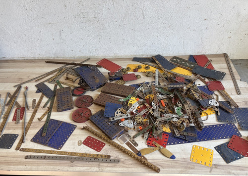 Meccano vintage parts lot - parts,