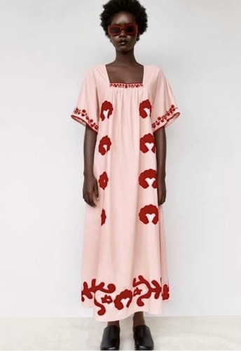 Fab zara pink embroidered - *zara*,