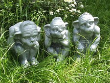 Latex Mould / Mold Set for 3 x Large Gargoyles.