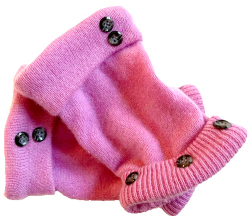 Fingerless gloves pink - fingerless,