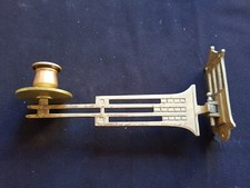 One Reclaimed Antique Bronze Arts & Crafts Piano Candle Wall Sconce (ER446)