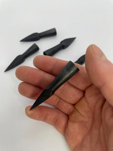 Medieval forged iron bodkin - iron,
