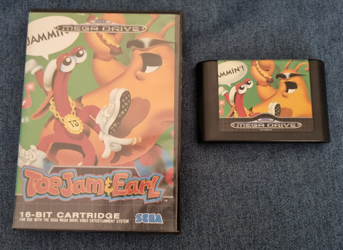Sega mega drive - mega, toejam