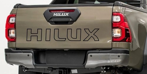 Toyota hilux tailgate sticker - tailgate,