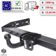 Adjustable towbar swan neck - adjustable,