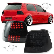 REAR LED TAIL LIGHT BLACK FOR VW GOLF 4 97-03 LAMP NEW GOLF IV