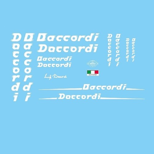 Daccordi bicycle decals - daccordi,