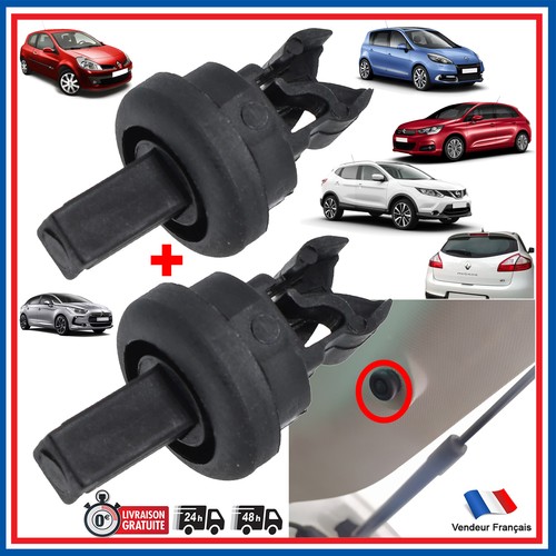 Rear beach fixation clips - rear,