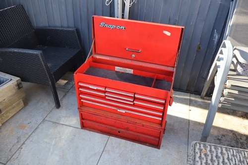Vintage snap tool box - vintage,