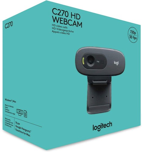 Logitech c270 webcam hd - logitech,