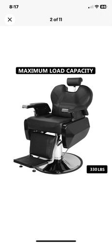 Heavy duty reclining barber - heavy,