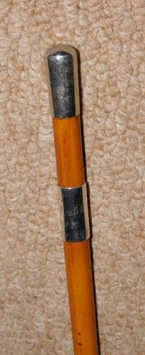 Antique cane military swagger - cane,