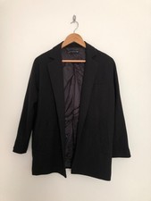 Zara Blazer Jacket Size XS Oversized Pockets VGC Occasion Party Lined Races