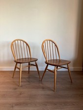 Two Ercol 370 Blonde