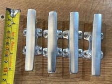 Pack of 4 Flat Top Cleats 100mm Boat Yacht Sailing Dinghy