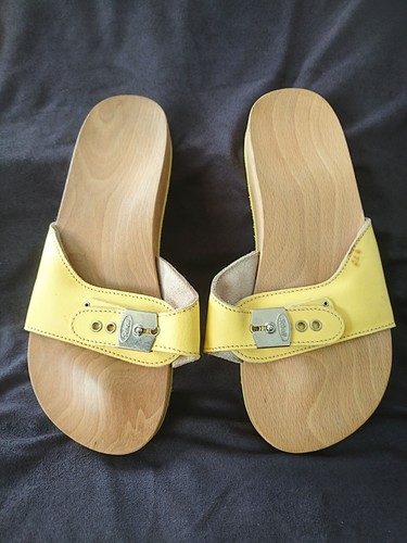 Vtg scholl pescura wooden - dr,