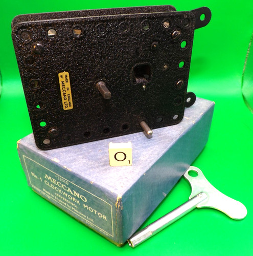 Meccano clockwork motor - no.1,