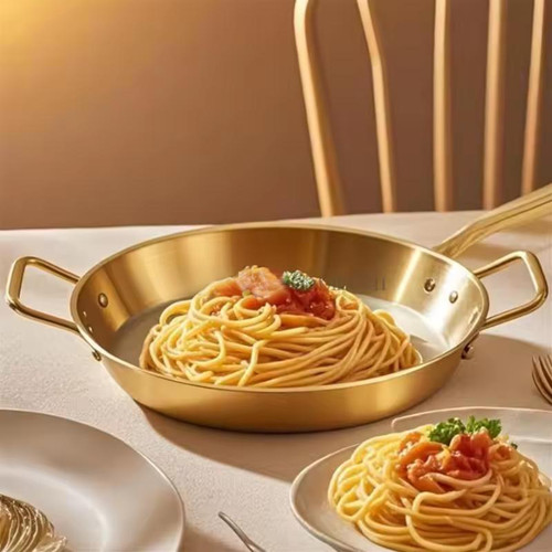 3pcs paella pan stainless - 3pcs,