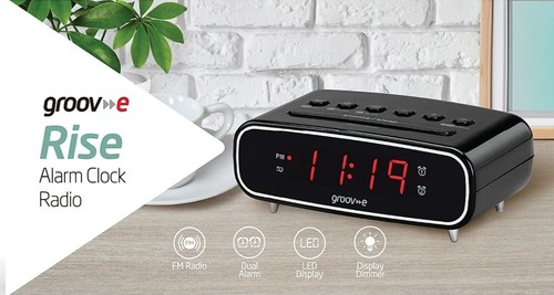 Alarm clock with radio - clock,