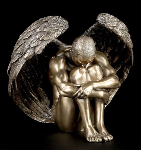 Male angel nude - angel, figure