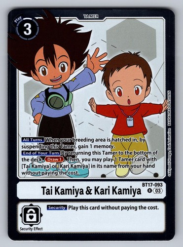 Tai kamiya kari - &,