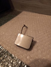 VW PASSAT B6 REAR BUMPER TOWING HOOK EYE COVER CAP Silver / Blue