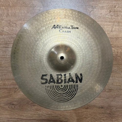 Sabian extra thin - 15", crash