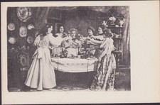 DONNINE / PRANZO / BORDELLO (?) PROSTITUTE (?) retro indiviso (1)