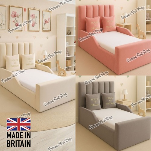 Modern wooden kids bed frame - modern,