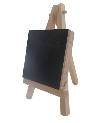 Wooden mini easel wood - mini, 12x8cm