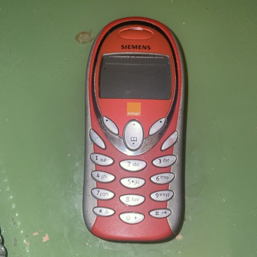 Vintage siemens a55 orange - vintage,