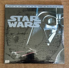 Star Wars: A New Hope Widescreen Edition LaserDisc Sealed Vintage Collectible 
