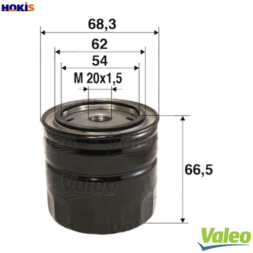 Oil filter 586033 for renault - oil,