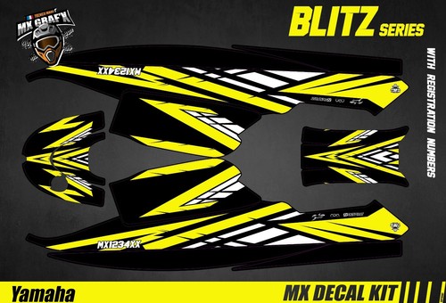 Decal kit for jet ski - kit,