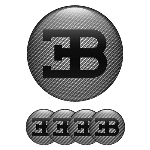 Bugatti logo stickers 4pcs - stickers,