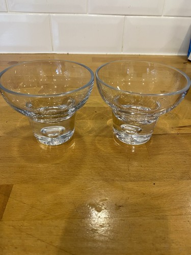 Set two bubbled crystal - bubbled,