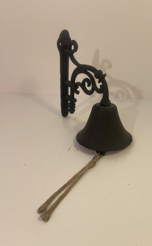 Vintage cast iron - vintage, doorbell