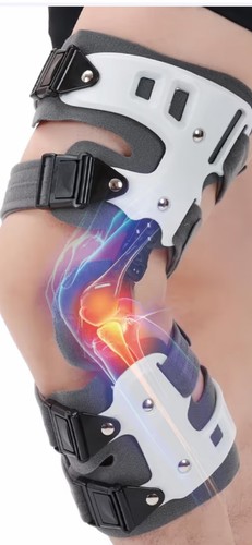 Hinged knee brace unloader - hinged, oa