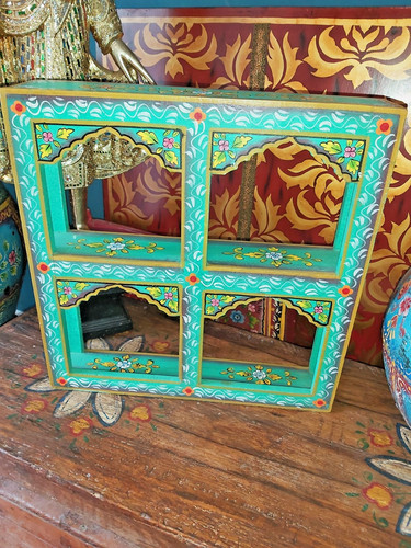 Vintage indian hand painted - vintage,