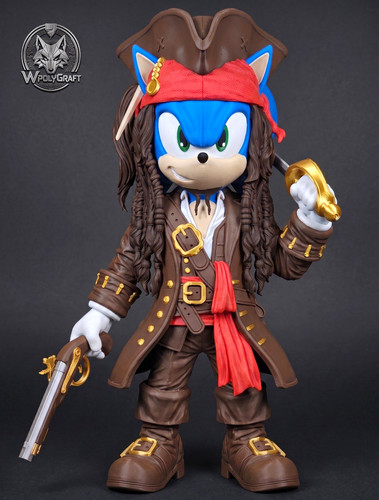 Sonic the hedgehog pirate - sonic,