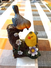 SINGING BIRD ORNAMENT MOTION SENSOR IN WORKING ORDER. VERY GOOD CONDITION.