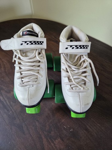 White riedell skates size 6 - size,